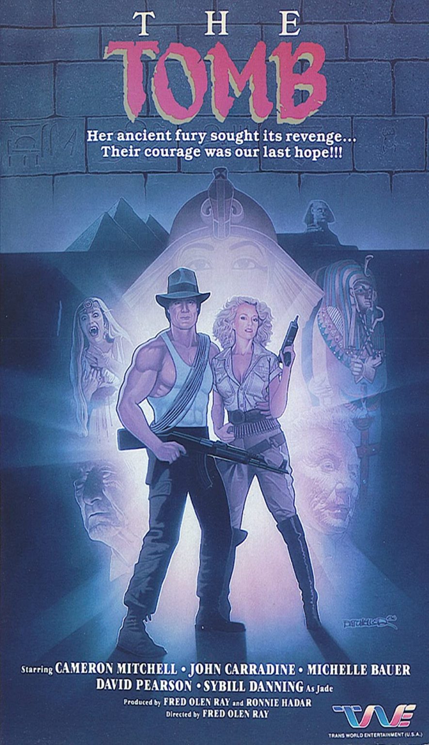 Movie the Tomb 1986 poster